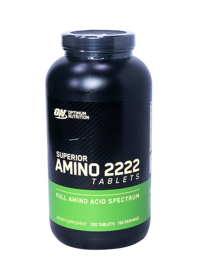 Optimum Nutrition Superior Amino 2222 Tabs - 320 Tablets  - Image 1
