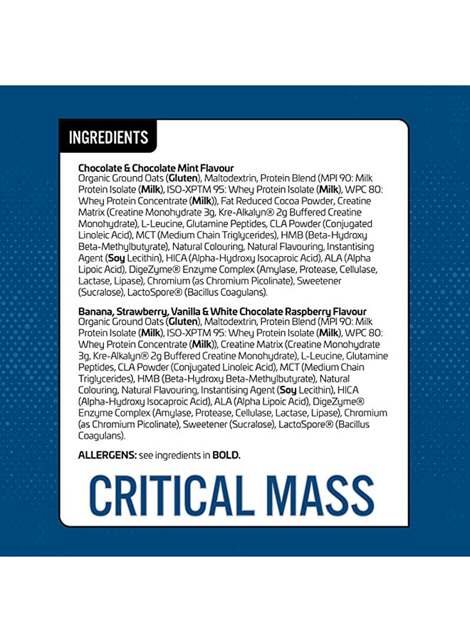 Applied Nutrition - Critical Mass Lean Gainz Banana Protein Powder -40 Scoops-2.4Kg - Image 1