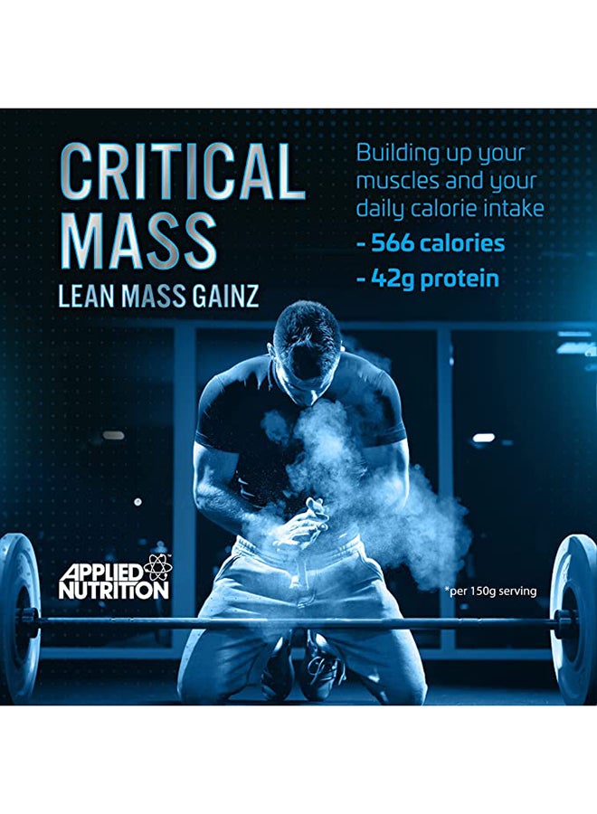 Applied Nutrition - Critical Mass Lean Gainz Banana Protein Powder -40 Scoops-2.4Kg - Image 1