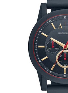 Armani Exchange Men's Silicone Chronograph Watch AX1335  - Image 4