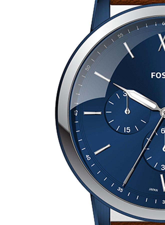 FOSSIL Men's Leather Chronograph Watch FS5791  - Image 3