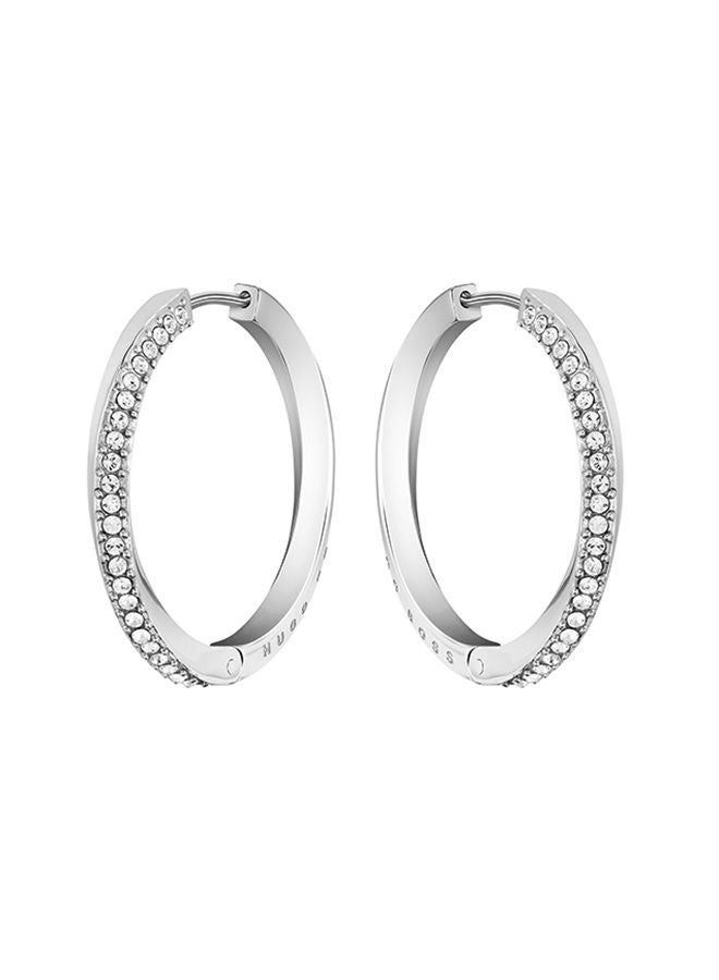 HUGO BOSS - Signature Women's Hinge Earrings - 1580162 - Image 1