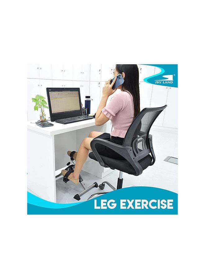 SkyLand - Portable Folding Mini Peddler Exercise Bike For Legs & Arms With LCD Screen 38 x 17.5 x 33.5cm - Image 1