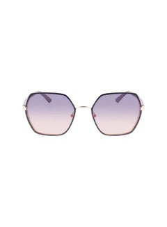 CALVIN KLEIN Women's Full Rim Metal Modified Rectangle  Sunglasses  CK21131S-438-5620  - Image 2