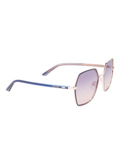 CALVIN KLEIN Women's Full Rim Metal Modified Rectangle  Sunglasses  CK21131S-438-5620  - Image 3