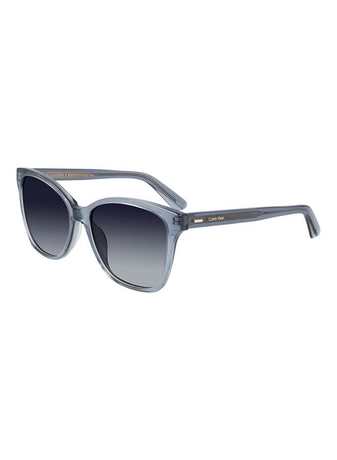 CALVIN KLEIN - Women's Full Rim Acetate Modified Rectangle  Sunglasses  CK21529S-435-5516 - Image 1