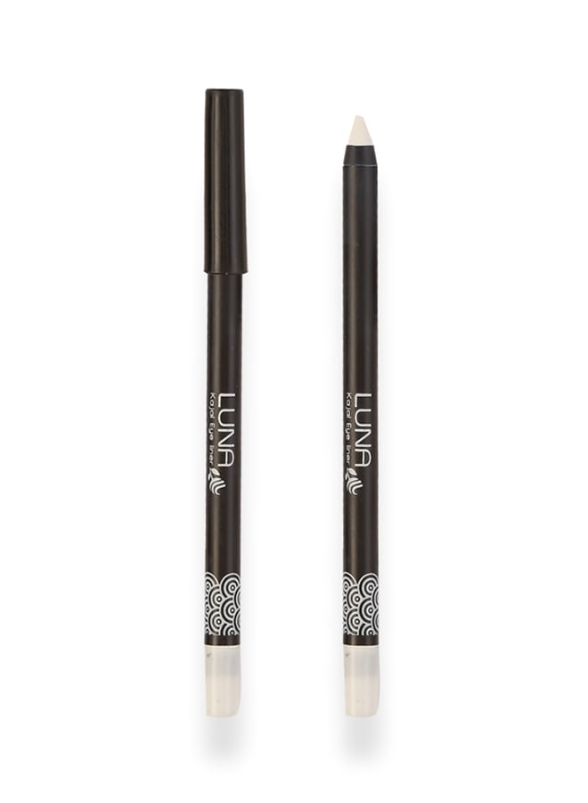 Luna Kajal Soft Eye Liner Pencil - White No. 12 White 