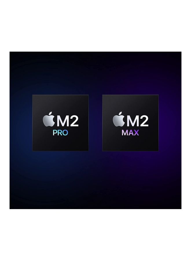 أبل - لابتوب ماك بوك برو MNW83 بشاشة سائلة ريتينا اكس دي ار مقاس 16 بوصة، شريحة أبل M2 برو مع وحدة معالجة مركزية 12 نواة ووحدة معالجة رسومات 19 نواة وذاكرة وصول عشوائي رام سعة 16 جيجابايت ومحرك أقراص اس اس دي سعة 512 جيجابايت رمادي فلكي - Image 1