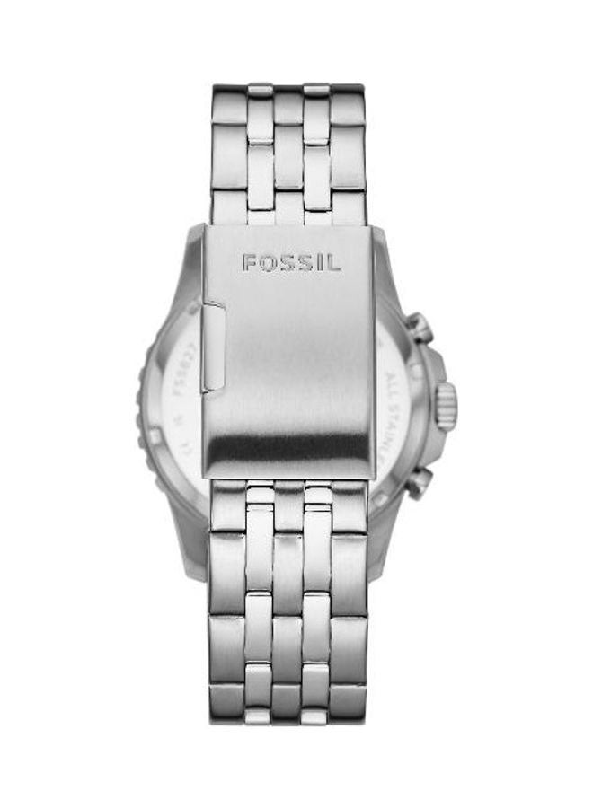 FOSSIL Men's Chronograph Wrist Watch - 42 mm - Silver  - Image 2