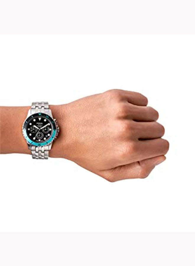 FOSSIL Men's Chronograph Wrist Watch - 42 mm - Silver  - Image 5