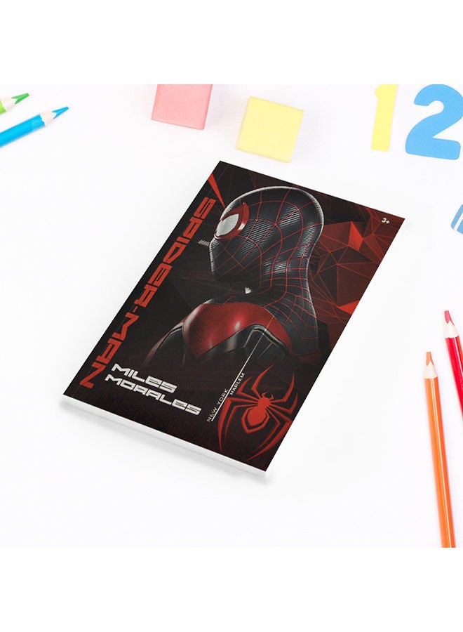 Spiderman Notebook A5 ENG Black/Red - v1674241469/N43624644A_3