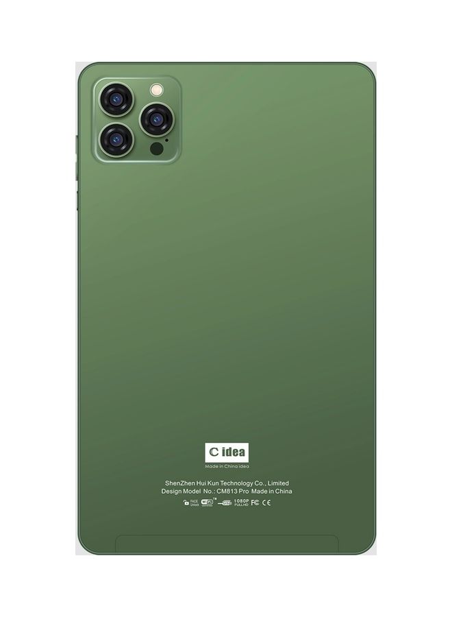 C idea - CM813 Pro Android Smart Tablet With 8 Inch 6GB RAM 256GB 5G Bluetooth Wifi Zoom Supported With  Protective Case Cover Green - Image 1
