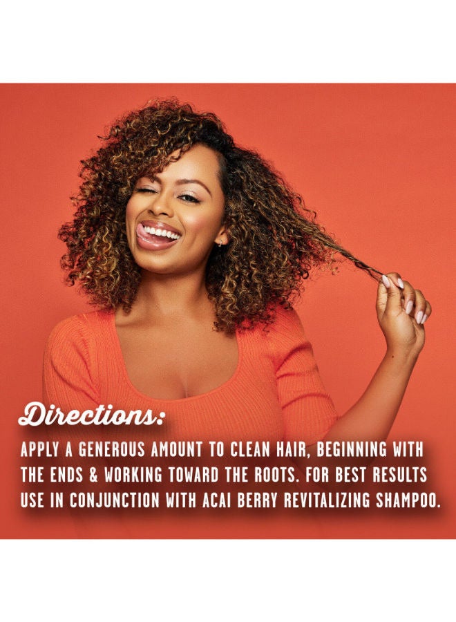 Cantu Acai Berry Revitalizing Conditioner 400ml  - Image 4