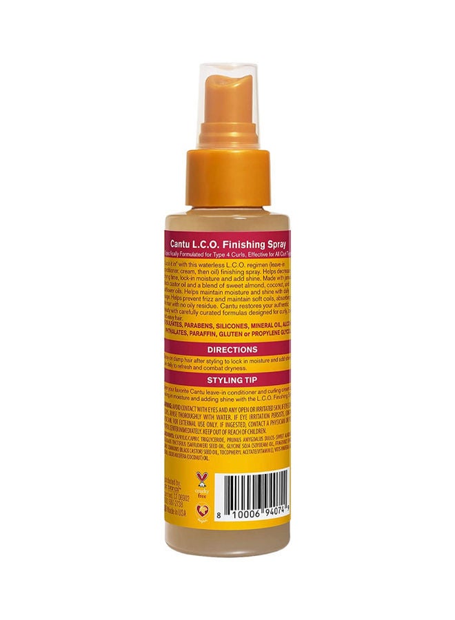 Cantu Jamaican Black Castrol Oil Finishing Spray with Coconut Oil 118ml  - Image 2