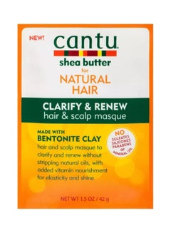 Shea Butter Natural Hair Clarify & Renew Hair & Scalp Masque 42grams