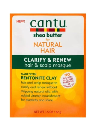 Shea Butter Natural Hair Clarify & Renew Hair & Scalp Masque 42grams - v1674297271/N53378850A_1