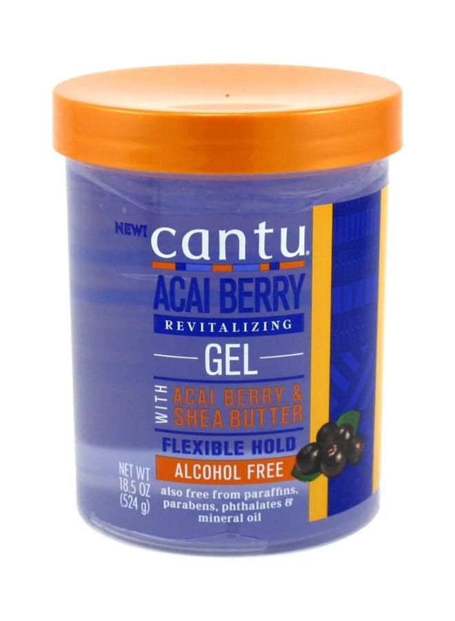 Cantu Acai Berry Revitalizing Styling Gel 524grams - Image 2