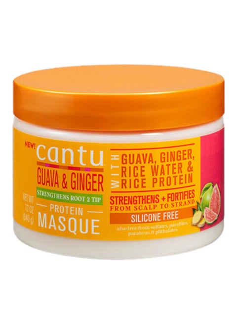 Guava & Ginger Rice Water Protein Hair Masque 340grams