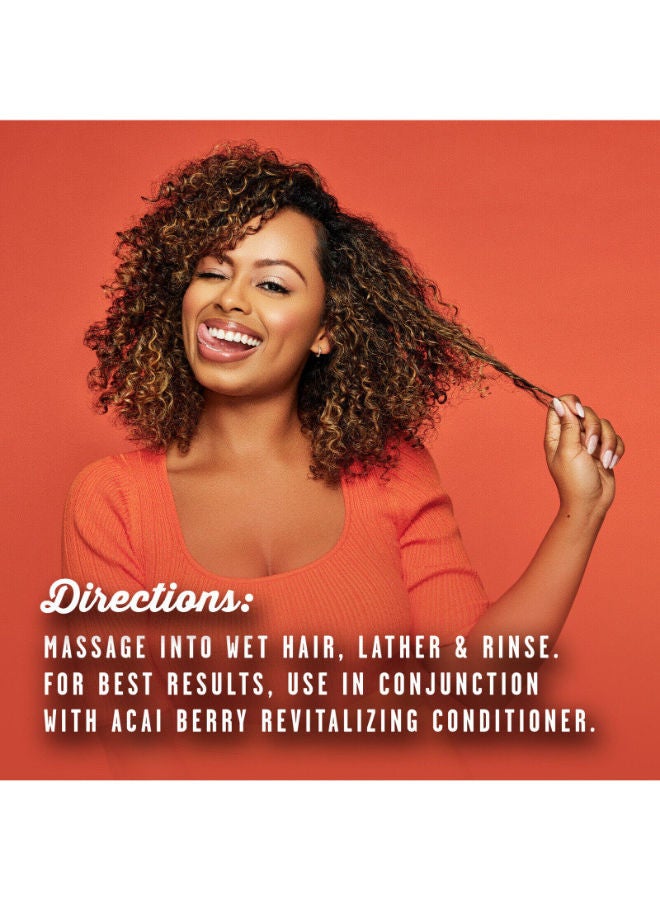 Cantu Acai Berry Revitalizing Shampoo 400ml  - Image 4