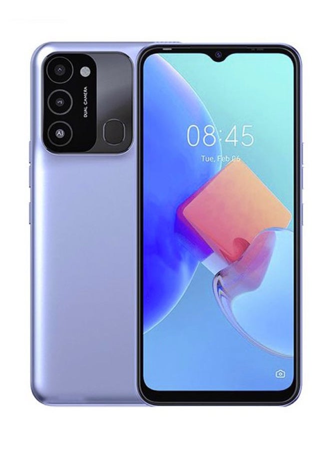 تكنو هاتف سبارك 8C ثنائي الشريحة، لون إيريس بيربل، 2 جيجابايت رام، 64 جيجابايت، 4G - إصدار الشرق الأوسط - Image 1