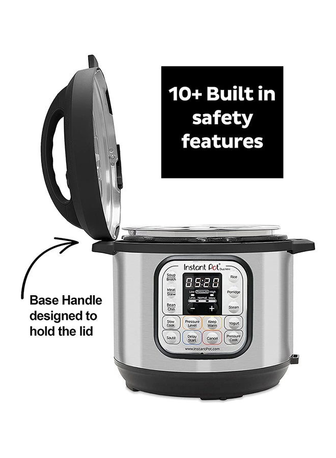 Instant Pot - DUO 8, 7-In-1 Multi-Use Electric Programmable Pressure Cooker, Multicooker, 13 Smart Programs, Stainless Steel Inner Pot, Advanced Safety Protection 8 L 1200 W INP-113-0007-01 Black & Stainless steel - Image 1