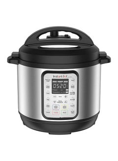 Instant Pot DUO plus 8, 9-in-1 Multi-Use Electric Programmable Pressure Cooker, Multicooker, 15 smart programs, inner pot, Advanced Safety Protection 8 L 1200 W INP-113-0008-01 Black & Stainless steel  - Image 1