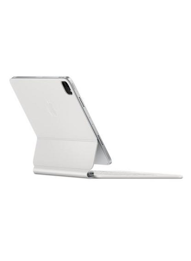 Apple - Magic Keyboard for iPad Air 13-inch (M2) - Arabic - White White - Image 1