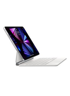 Apple Magic Keyboard for iPad Air 13-inch (M2) - Arabic - White White  - Image 5