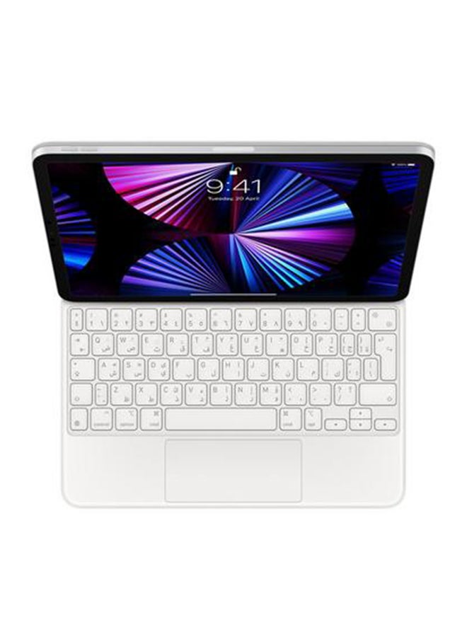 Magic Keyboard for iPad Air 13-inch (M2) - Arabic - White White - v1674378638/N49566149A_3