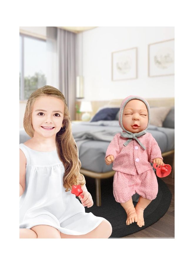 كيدل 14 بوصة التظاهر اللعب النوم مجموعة دمية طفل يتضمن مجموعة الملحقات الكاملة للأطفال الصغار صبي فتاة لون عشوائي 17.5*11*37 سنتيمتر - Image 3