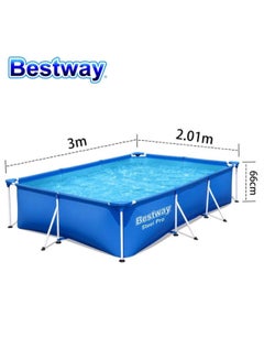 Bestway Rectangular Shape Inflatable Pool 2.59x1.70meter  - Image 4