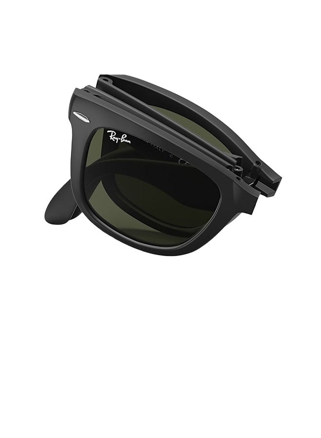 Ray-Ban - Wayfarer Folding Classic Sunglasses - RB4105 601-S 54-20 140 3N - Image 1