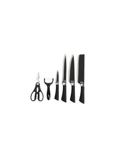 Generic 6-Piece Chef Knife Set Black  - Image 1