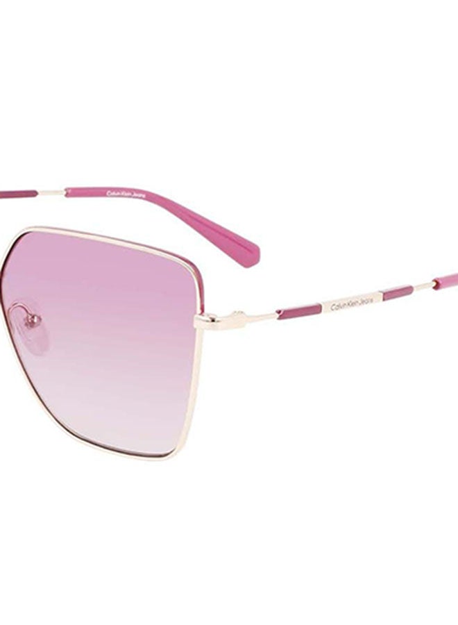 Calvin Klein Jeans - Women's Full Rim Metal Modified Rectangle  Jeans Sunglasses  CKJ21217S-717-5915 - Image 1