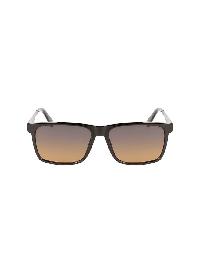 Calvin Klein Jeans - Men's Full Rim Injected Modified Rectangle  Jeans Sunglasses  CKJ21624S-001-5716 - Image 1