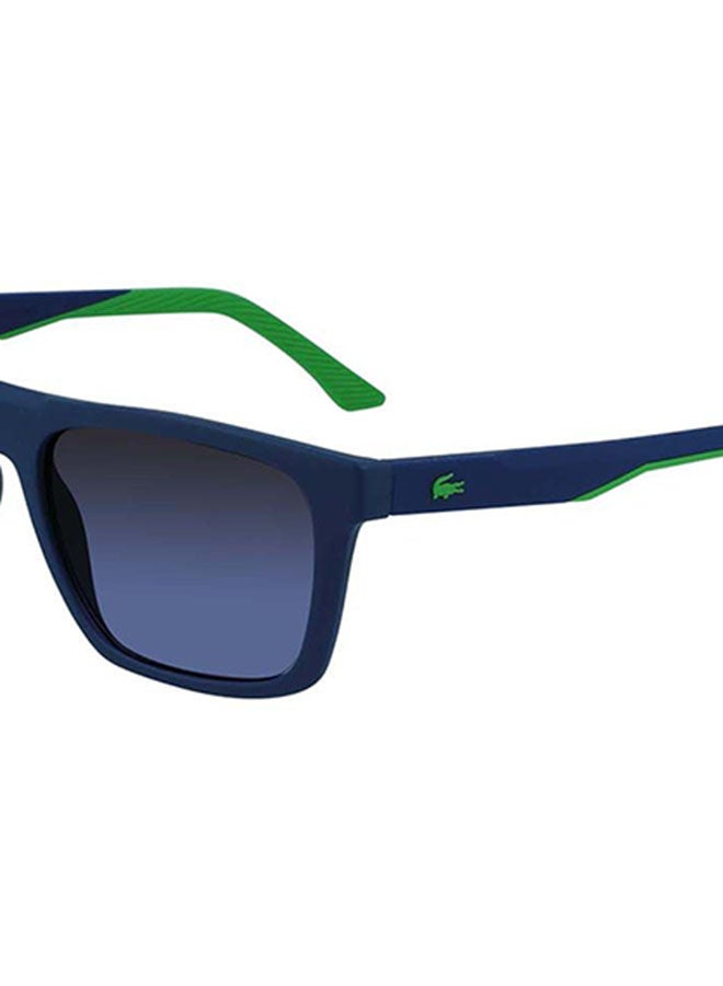 Men's Full Rim Bio Injected Modified Rectangle Sunglasses  L957S-401-5618