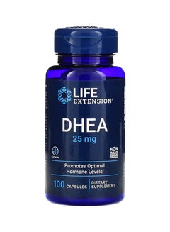 DHEA Dietary Supplement 25mg - 100 Capsules - v1674488504/N32925327A_1