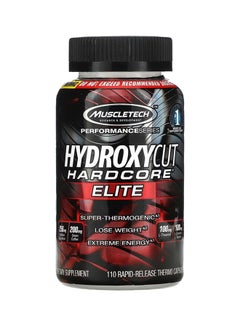 Hydroxycut Hardcore Elite Weight Loss 110 Capsules