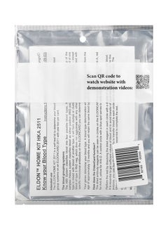 D'Adamo Eldon Blood Typing Kit  - Image 2