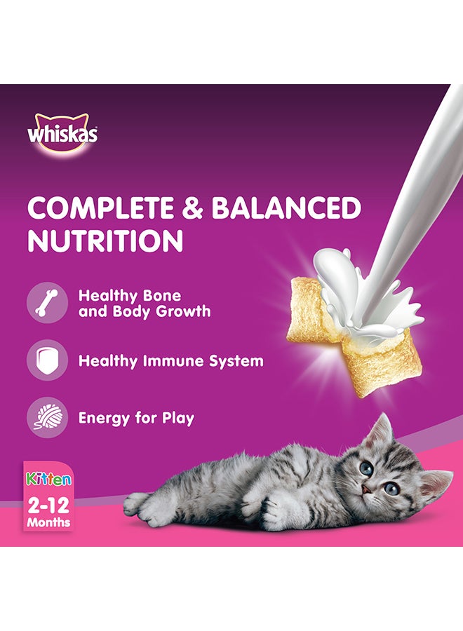 Whiskas Kitten Ocean Fish Flavor With Milk, Dry Food Bag 1.1kg - Image 3