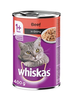 Whiskas Beef In Gravy Wet Cat Food 400grams  - Image 1