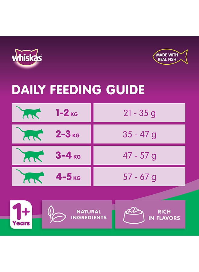 Whiskas Chicken And Tuna Hairball Control Dry Food Bag Pack Of 6 1.1kg  - Image 5