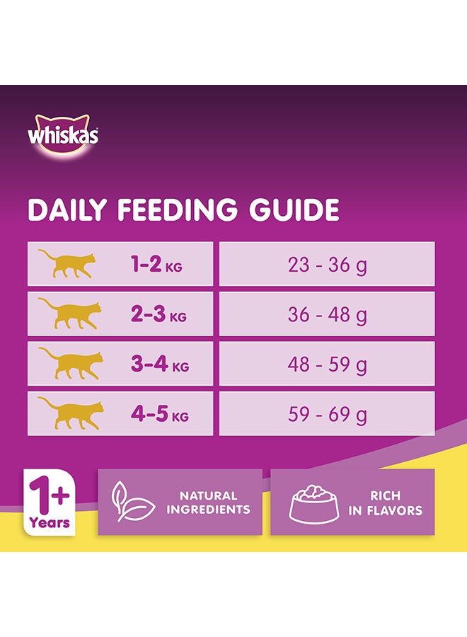 Whiskas Chicken Dry Food Bag Pack Of 6 1.2kg  - Image 5
