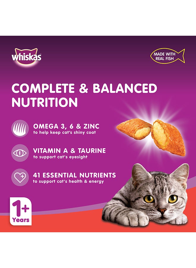 Whiskas Gourmet Seafood Dry Food Bags Pack Of 4 3kg - Image 3