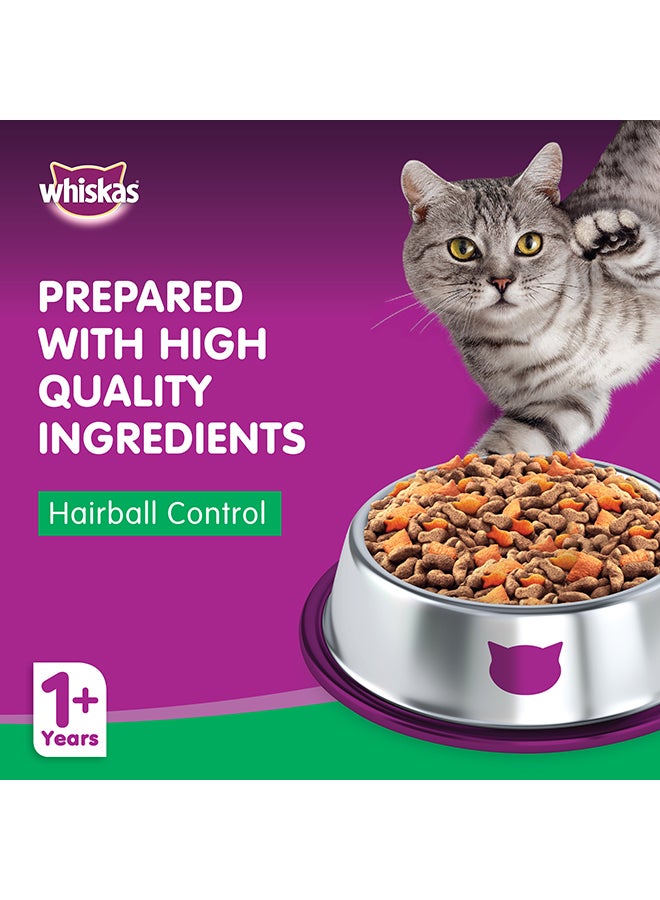 Whiskas Chicken And Tuna Hairball Control Dry Food Bag Pack Of 6 1.1kg  - Image 2