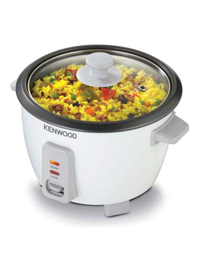 Non Stick Rice Cooker With Fade Proof Construction 0.6 L 350 W RCM30.000WH White/Silver 