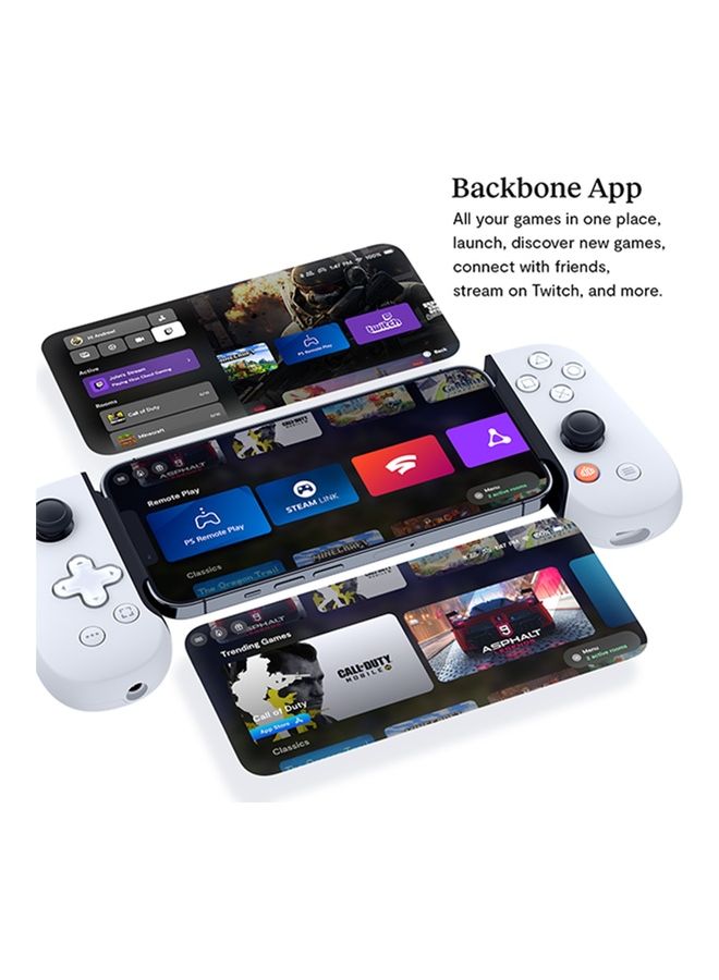 Mobile Gaming Controller for iPhone [PlayStation Edition] - Enhance Your Gaming Experience on iPhone - Play PlayStation, XBOX, Steam, Fortnite, Apex, Diablo Immortal, Call of Duty:Mobile & More