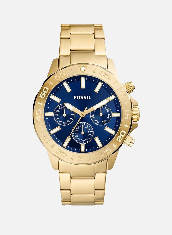 FOSSIL Men's Bannon Men Multifunction Gold Tone Stainless Steel Watch  - Image 1