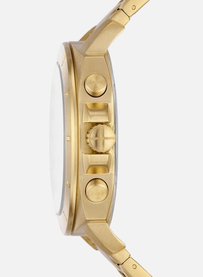 FOSSIL Men's Privateer Sport Men Chronograph Gold Tone Stainless Steel Watch - Image 3