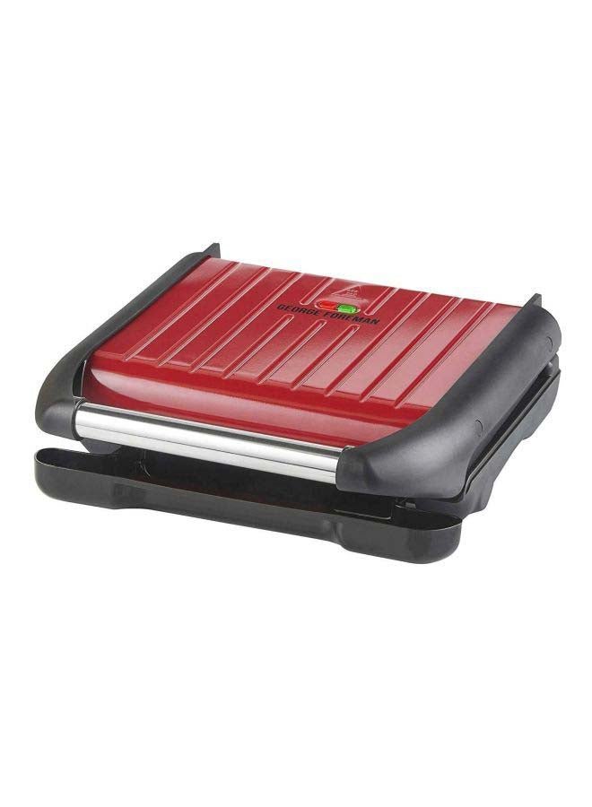 Russell Hobbs - Medium Electric Indoor Grill, 75cm Cord, Non-Stick, Adjustable Cooking Options 1650 W 25040 Red/Black - Image 1